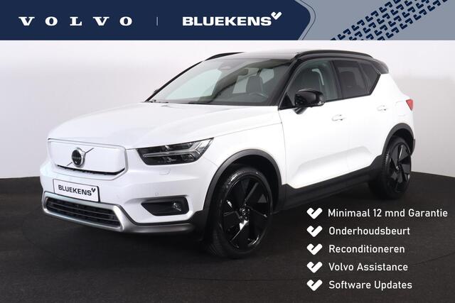 Volvo XC40 Recharge Twin AWD R-Design - Panorama/schuifdak - IntelliSafe Assist & Surround - 360º Camera - Harman/Kardon audio - Adaptieve LED koplampen - Verwarmde voorstoelen, stuur & achterbank - Parkeersensoren voor & achter - Elektr. bedienb. voorstoelen met ge
