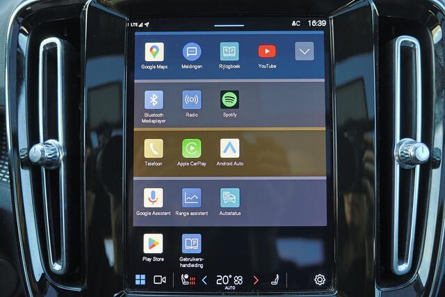 Volvo XC40 Recharge Twin AWD R-Design - Panorama/schuifdak - IntelliSafe Assist & Surround - 360º Camera - Harman/Kardon audio - Adaptieve LED koplampen - Verwarmde voorstoelen, stuur & achterbank - Parkeersensoren voor & achter - Elektr. bedienb. voorstoelen met ge