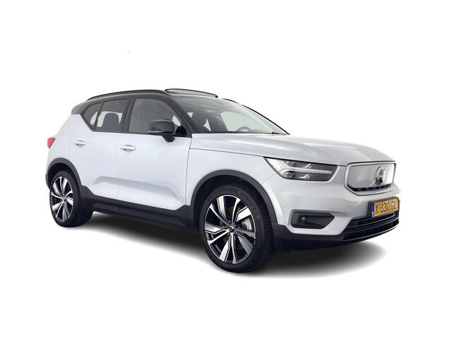 Volvo XC40 Recharge P8 AWD R-Design {SOH-89%} [ 3-Fase ] (INCL-BTW) *PANO | LEATHER-MICROFIBRE | DIGI-COCKPIT | FULL-LED | MEMORY-PACK | TOP-VIEW | CARPLAY | NAVI-FULLMAP | ECC | PDC | KEYLESS | HEATED-SPORTSEATS | BLIS | 20"ALU*