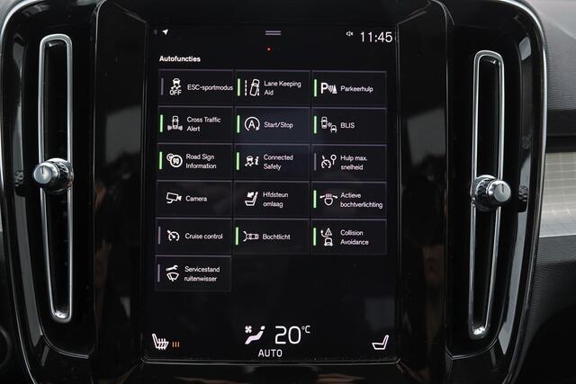 Volvo XC40 T3 Momentum - IntelliSafe Assist & Surround - Harman/Kardon audio - Adaptieve LED koplampen - Parkeercamera achter - Verwarmde voorstoelen - Parkeersensoren voor & achter - Elektr. bedienb. voorstoelen met geheugen links - Draadloze tel. lader - 18' LMV