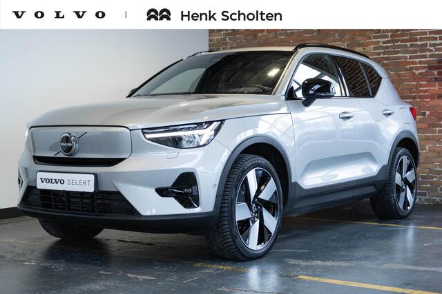 Volvo XC40 Single Motor Extended Range Ultimate 82 kWh | Panoramadak | Stoelverwarming | 360° Parkeercamera | Parkeersensoren voor + achter | Google infotainment | Stuurwielverwarming | 20'' Lichtmetalen velgen |