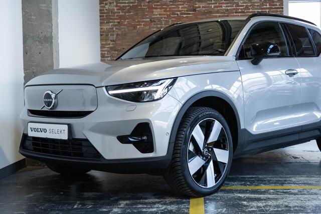 Volvo XC40 Single Motor Extended Range Ultimate 82 kWh | Panoramadak | Stoelverwarming | 360° Parkeercamera | Parkeersensoren voor + achter | Google infotainment | Stuurwielverwarming | 20'' Lichtmetalen velgen |