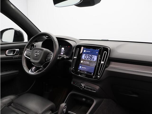 Volvo XC40 Recharge P8 AWD R-Design / Pan. dak / 360 camera / Elektr. bed stoelen / Leder / Stoel+stuurwielverwarming