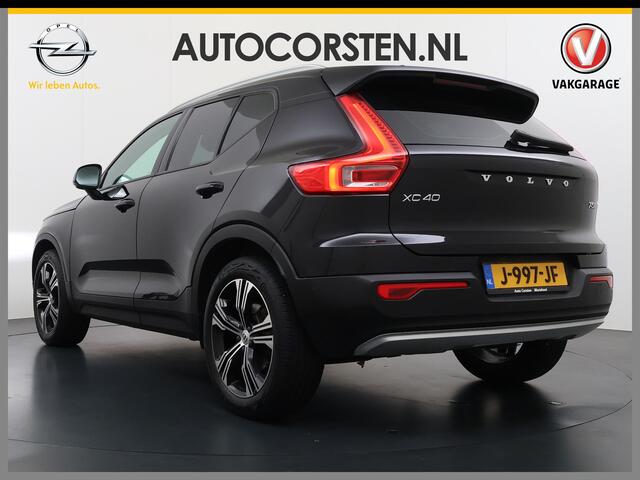 Volvo XC40 2.0 T5 AWD AUT-8 Leer-Contour+verwarmd Intro-Edition Adap.Cruise Camera Apple Carplay Navi Ecc DAB Pdc Intro Edition Keyless Lmv 19" Elek.Achterklep Lane Keeping BLIS Cross Traffic Alert Road Sign Info Pilot Assist Zeer complete unieke XC40 ¤ 60.000 nieuw