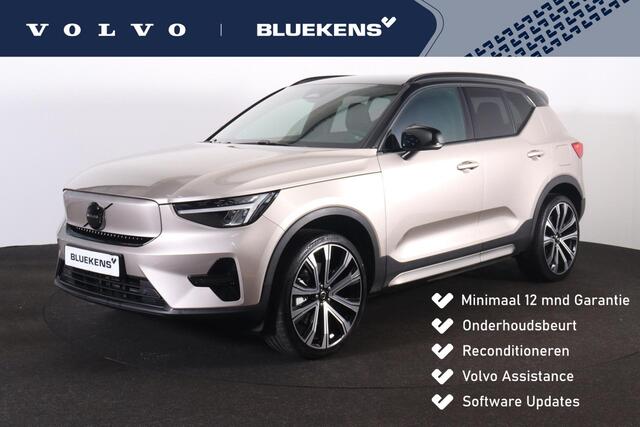 Volvo XC40 Extended Range Plus 82 kWh - IntelliSafe Assist & Surround - Parkeercamera achter - Verwarmde voorstoelen & stuur - Parkeersensoren voor & achter - Draadloze tel. lader - Warmtepomp - Extra getint glas - Elektr. inklapbare trekhaak - 21' LMV