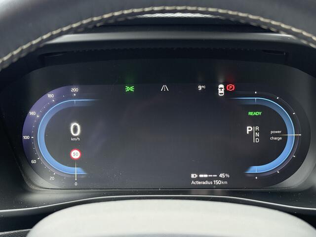 Volvo XC40 BWJ 2020 Recharge P8 408 PK AWD R-Design TREKHAAK | FULL LED | ADAPTIVE CRUISE | STOEL+STUURVERW. | CAMERA | HALF LEDER | ELEKTR. ACHTERKLEP | DAB | CARPLAY + ANDROID | LMV | PDC