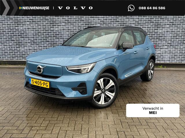 Volvo XC40 Recharge Plus 70 kWh | Warmtepomp | Achteruitrijcamera | Elektrische Achterklep | BLIS | Keyless Entry | Parkeersensoren | Lichtmetalen Velgen 19 inch | Stoelverwarming
