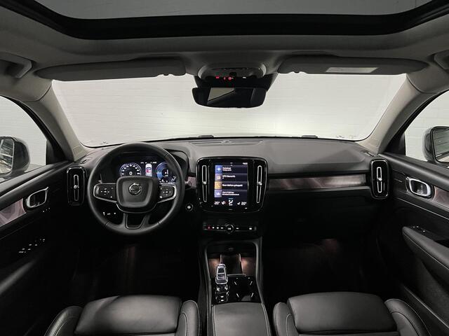 Volvo XC40 1.5 T5 Plug-in hybrid Ultimate Dark Open dak | Adapt. Cruise | 360 camera | Stuur-/stoelverwarming | Harman/Kardon | Leder | Carplay