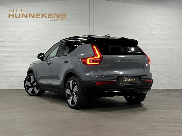 Volvo XC40 Recharge Twin Ultimate 78 kWh AWD Open dak | Adapt. cruise | 360 camera | Stuur-/stoelverwarming | Harman/Kardon | Memory | Keyless