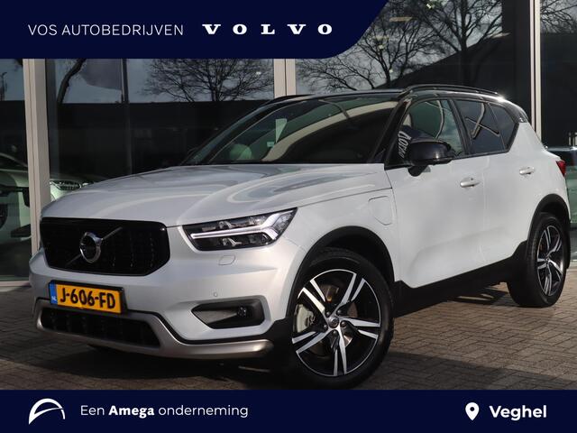 Volvo XC40 1.5 T5 Recharge R-Design | Trekhaak | Memory | 360 camera | Vos geleverd & onderhouden | Lava orange interieur