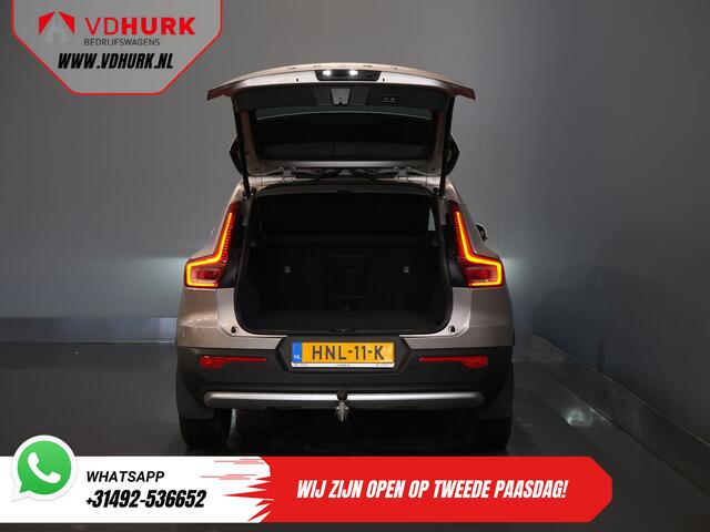 Volvo XC40 1.5 PHEV Ultimate Bright Pano/ Leder/ Harman & Kardon/ Mem.stoel/ Elek.Trekhaak/ Adapt.cruise/ LED/ Stoelverw./ Stuurvew./ Elek.stoelen/ Elek.klep/ Carplay/ Climate/ 360Gr. Camera
