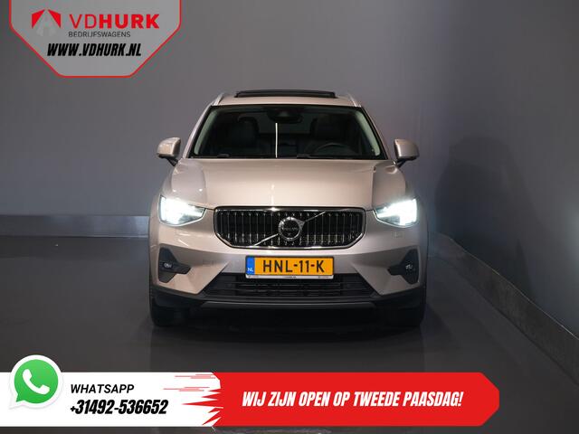 Volvo XC40 1.5 PHEV Ultimate Bright Pano/ Leder/ Harman & Kardon/ Mem.stoel/ Elek.Trekhaak/ Adapt.cruise/ LED/ Stoelverw./ Stuurvew./ Elek.stoelen/ Elek.klep/ Carplay/ Climate/ 360Gr. Camera