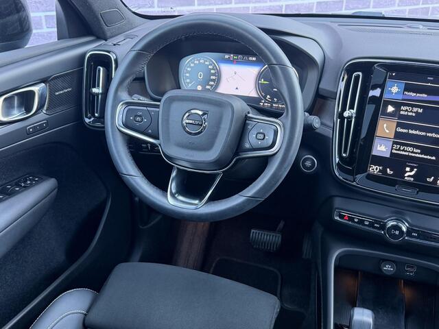 Volvo XC40 1.5 T5 Plug-in hybrid Ultimate Dark | Panoramadak | Adaptieve Cruise Control | DAB+ | Power Seats | Keyless Entry | 360 Camera |