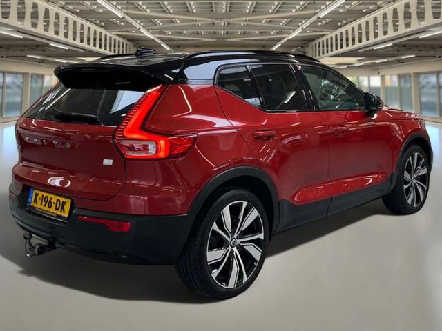 Volvo XC40 Recharge P8 AWD R-Design PanoDak, Trekhaak, CarPlay, 360 camera, full option. Soh 91.2 %