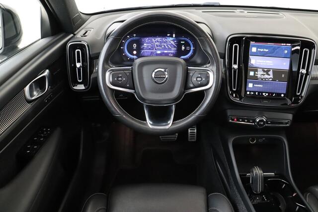 Volvo XC40 RECHARGE P8 AWD R-DESIGN *VOL!* -PANO.DAK|HARMAN/KARDON|360°CAM|POWER-SEATS|LEDER|PRIVACY.GLAS|VERW.VOORRUIT|TREKHAAK
