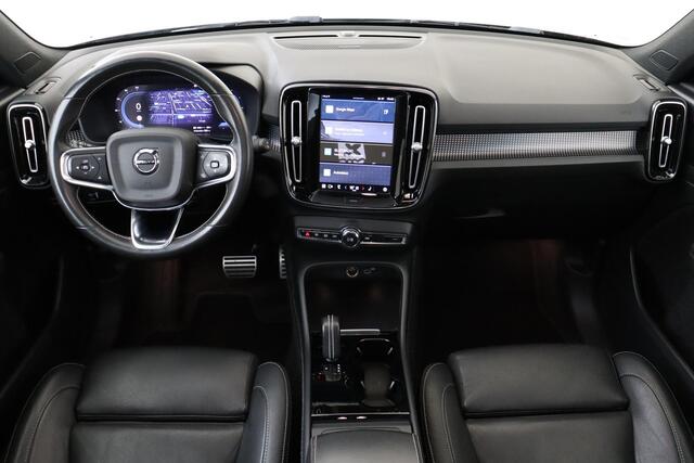 Volvo XC40 RECHARGE P8 AWD R-DESIGN *VOL!* -PANO.DAK|HARMAN/KARDON|360°CAM|POWER-SEATS|LEDER|PRIVACY.GLAS|VERW.VOORRUIT|TREKHAAK