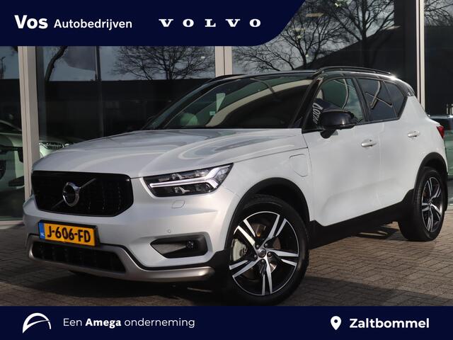 Volvo XC40 1.5 T5 Recharge R-Design | Trekhaak | Memory | 360 camera | Vos geleverd & onderhouden | Lava orange interieur