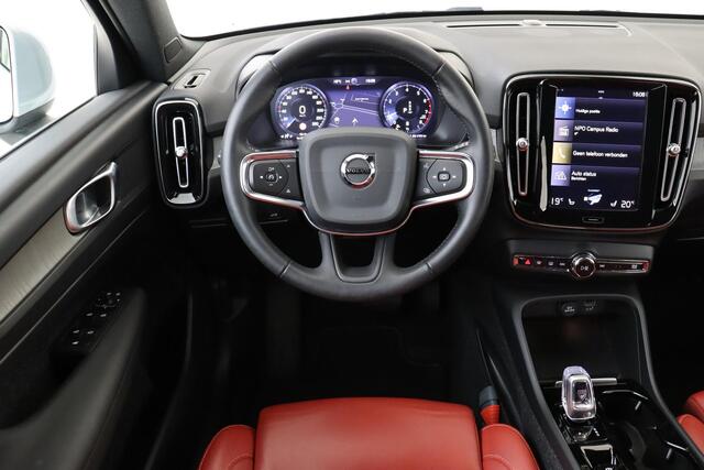 Volvo XC40 B4 (M-HYBRID) INSCRIPTION -LEDER|CAMERA|KEYLESS|BLIS|CLIMATE|VERW.VOORRUIT|19"