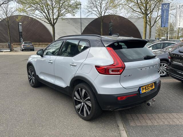 Volvo XC40 Recharge Plus SOH 93%| EERSTE EIG. ORIG. NL NAP| STOEL+ STUURVERWARMING| ELEK. TREKHAAK| ELEK. ACHTERKLEP| DODE HOEK SENSOR| DEALER ONDERHOUDEN | RIJKLAAR + 12 MND BOVAG GARANTIE |