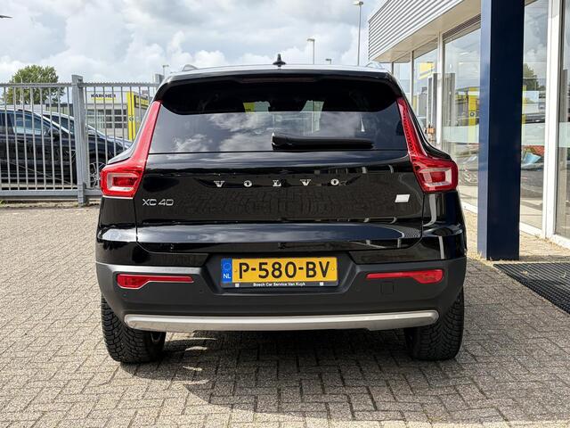 Volvo XC40 T4 Recharge Inscription / Automaat / NL-Auto / Dealer-Onderhouden / Vol-Leder / Elektr.-Uitklapbare Trekhaak / Pilot-Assist / Stoel- en Stuurverwarming / Adaptieve Cruise-Control Stop&Go / Climate-Control / Keyless / LED / Dodehoek-Detectie / Apple-Carpla