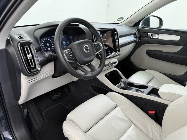 Volvo XC40 T5 262PK Autom. Plugin-Hybrid Leder Trekhaak Harman&Kardon® Navi Ecc Camera Apple Carplay Android Auto Pdc Recharge Business Pro Elek.Achterklep Lmv Led Isofix DAB Lane Keeping Cross Traffic Alert BLIS Road Sign Info 1.800KG Trekvermogen 1e Eigenaar