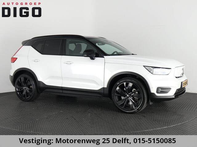 Volvo XC40 RECHARGE TWIN PRO AWD SOD ACCU 93% GARANTIE 9-2031 SCHUIF/ PANORAMADAK. WARMTEPOMP. DIGITAAL DASHBOARD.