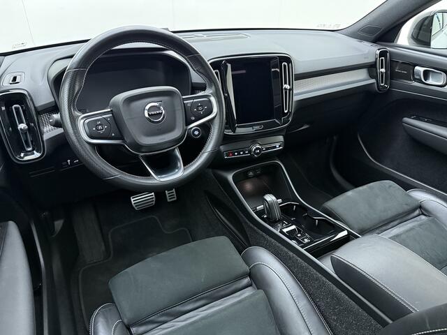 Volvo XC40 T4 211pk R-Design / Full-LED / Elektr. Stoelen / Panoramadak / 360 camera / Harman&Kardon Audio / 19'' / Getint glas / Keyless / Trekhaak / Stoel + Stuurw. Verwarming / Achterb. Verwarming / ACC / BLIS /