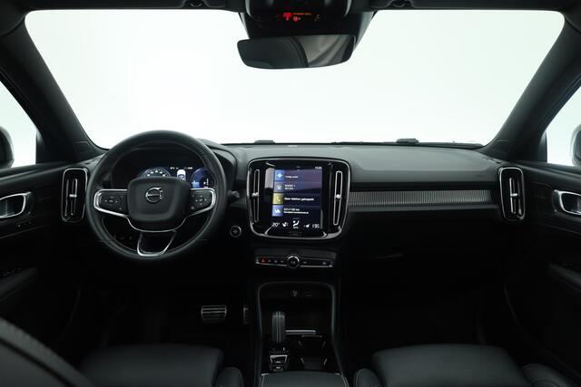 Volvo XC40 1.5 T5 Recharge R-Design | SOH 88.2% | Pano | Trekhaak | Memory | Leder | 360cam | Adapt. Cruise | Stoel-Stuurverw.