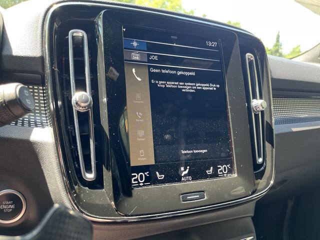 Volvo XC40 1.5 T5 Recharge R-Design | ACC | CAM | CARPAY | CLIMA | NAVI | PDC V&A | STUUR/STOELVERW. | TREKHAAK | WINTERWIELEN LM 19" ZWART