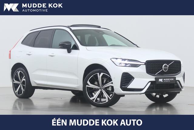 Volvo XC60 T8 Plug-in hybrid Ultra Dark | Luchtvering | Panoramadak | Head-Up | 360 Camera | Harman/Kardon | 21 Inch