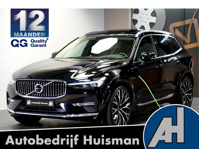 Volvo XC60 2.0 T8 AWD 287kW/390pk Aut8 Plug-In Hybrid Ultimate Bright LUCHTVERING + BOWERS&WILKINS + PANORAMADAK + STOELMASSAGE + STANDKACHEL + + PILOT ASSIST + ADAPT.CRUISE + STOELVERWARMING&-VENTILATIE + 360 CAMERA + STUURVERWARMING + PARKSENSOREN + 22" LM-VELGEN!