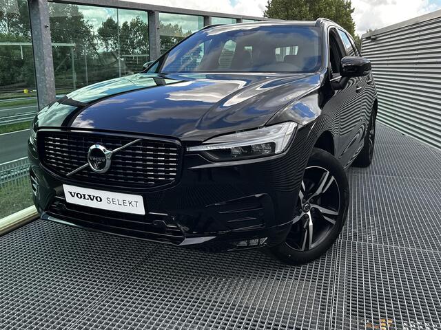 Volvo XC60 2.0 B4 R-Design Automaat, Nappa lederen bekleding met Massage & Ventilatie, 360gr. Parkeer Camera, Stoel verwarming V+A, Trekhaak semi Elektrisch, Keyless Entry. 1e eigenaar.