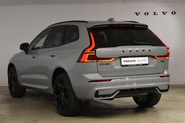 Volvo XC60 T6 350PK AWD Plus Black Edition / Head Up Display / 360 Camera / Panorama Dak / Lederen Bekleding / Elektrische Stoelen / Stuur & Stoelverwarming /