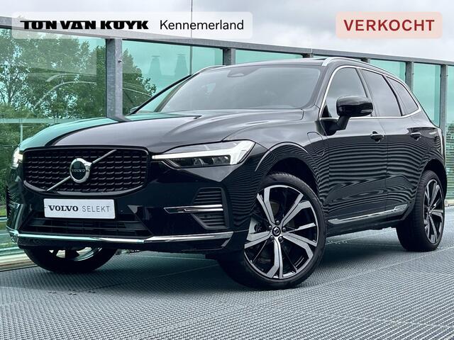 Volvo XC60 2.0 T6 Plug-in hybrid AWD Essential Edition Bright Panoramadak, Leder, Driver assist, Intellisafe surround, BLIS, 21 inch R-design dark wielen, Extra getinte ramen, R-design dark grille, RVS bumperbescherming
