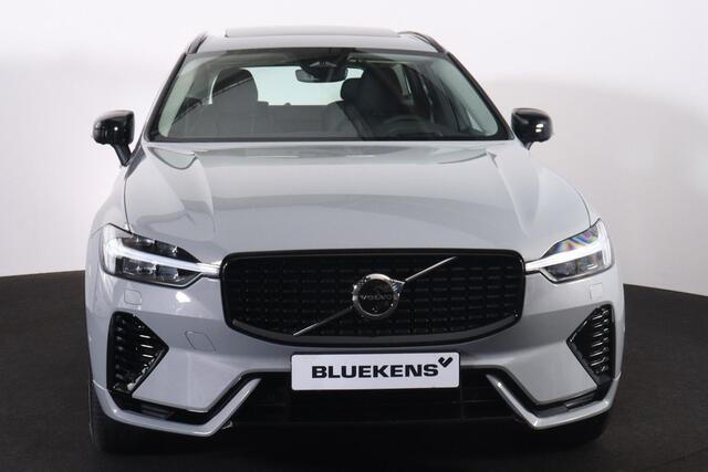 Volvo XC60 T6 Recharge AWD Ultra Dark - Luchtvering - Panorama/schuifdak - IntelliSafe Assist & Surround - 360º Camera - Harman/Kardon audio - Adaptieve LED koplampen - Verwarmde voorstoelen, stuur & achterbank - Parkeersensoren voor & achter - Elektr. bedienb. voor