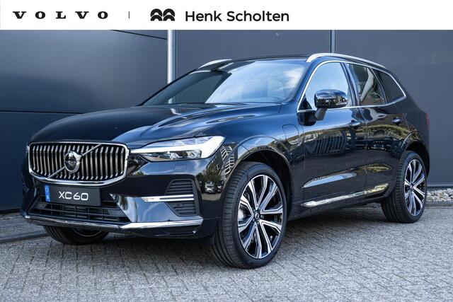 Volvo XC60 T8 Plug-in hybrid AWD Ultra Bright Head Up Display | BLIS | Adaptieve Cruise Control | Sportleder | 21 inch Lichtmetalen velgen | Standkachel | Google infotainment |