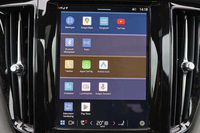 Volvo XC60 T6 Recharge AWD Plus Black Edition - LONG RANGE - Panorama/schuifdak - IntelliSafe Assist & Surround - 360º Camera - Verwarmde voorstoelen, stuur & achterbank - Parkeersensoren voor & achter - Elektr. bedienb. voorstoelen met geheugen - Head up display - 