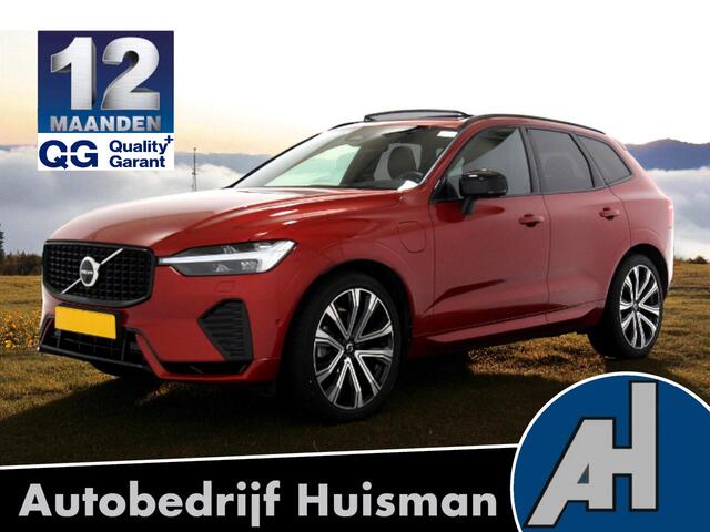Volvo XC60 2.0 T8 AWD Recharge LONG RANGE 335kW/455pk Aut8 Ultimate Dark LUCHTVERING + HARMAN/KARDON + PANORAMADAK + EL.TREKHAAK + STOELMASSAGE + STOELVERWARMING&-VENTILATIE + 360 CAMERA + KEYLESS + PARKSENSOREN + 21" LM-VELGEN!!