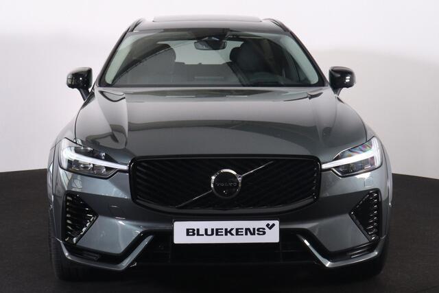 Volvo XC60 T6 Plug-in hybrid AWD Ultra Dark - Luchtvering - Panorama/schuifdak - IntelliSafe Assist & Surround - 360º Camera - Harman/Kardon audio - Adaptieve LED koplampen - Nappaleder - Verwarmde voorstoelen, stuur & achterbank - Stoelventilatie - Parkeersensoren