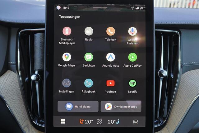 Volvo XC60 T6 Plug-in hybrid AWD Ultra Dark - Luchtvering - Panorama/schuifdak - IntelliSafe Assist & Surround - 360º Camera - Harman/Kardon audio - Adaptieve LED koplampen - Nappaleder - Verwarmde voorstoelen, stuur & achterbank - Stoelventilatie - Parkeersensoren