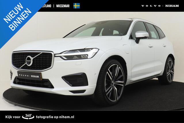 Volvo XC60 T8 TWIN ENGINE AWD R-DESIGN -PANO.DAK|360°CAM|LUCHTVERING|GEVENT.LEDER|POLESTAR|TREKHAAK|21"