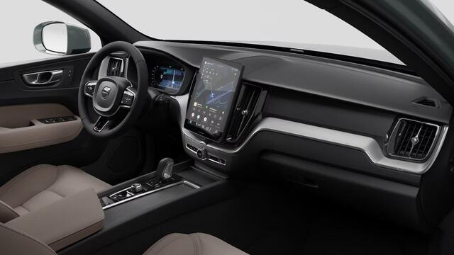 Volvo XC60 2.0 T6 Plug-in hybrid AWD Essential | Verwacht Nov. 2025 | Stoel/Stuurverwarming | Adaptieve Cruise Control | Google Infotainment | Dodehoekwaarschuwing | Donker Getint Glas |