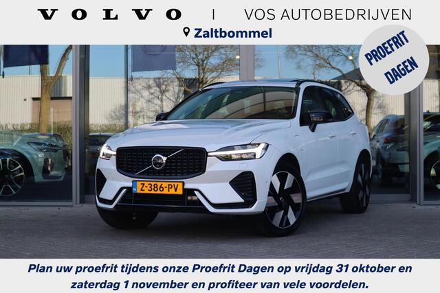 Volvo XC60 2.0 T6 Plug-in hybrid AWD Ultimate Dark | Schuif-/ kanteldak| Head-up display| Harman Kardon audiosysteem| Stoelverwarming voor + achter| Stuurwielverwarming| Semi- elektrisch inklapbare trekhaak|