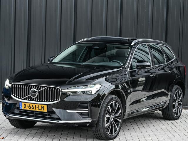 Volvo XC60 2.0 T6 PLUG-IN HYBRID AWD | LONG RANGE | KEYLESS | 360 CAMERA | STOEL- EN STUURVERWARMING | HARMAN/KARDON | ACHTERBANK VERWARMD | PANORAMADAK | MEMORY SEATS | LEDER