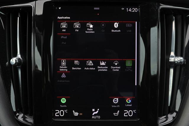 Volvo XC60 T5 R-Design - Harman/Kardon audio - Adaptieve LED koplampen - Parkeercamera achter - Verwarmde voorstoelen - Parkeersensoren voor & achter - Elektr. bedienb. bestuurdersstoel met geheugen - Cruise control - Extra getint glas - 19' LMV
