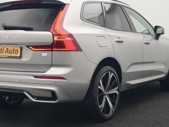 Volvo XC60 T6 AWD R-Design Plug In Hybrid Long Range Nieuw Model 350pk Dealer O.H. PHEV | Panodak | Adaptive Cruise | Camera | Lederen Sportstoelen Memory & Verwarmd | Google Assistent | Apple Carplay | Keyless | Virtual | 21"L.M | DAB |