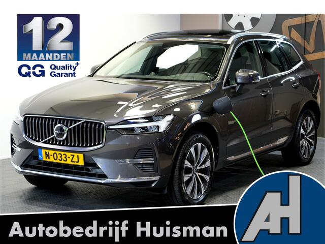 Volvo XC60 2.0 T6 AWD Long Range 293kW/399pk Aut8 Recharge Plus Bright BOWERS&WILKINS + PANORAMADAK + PILOT ASSIST + ADAPT.CRUISE + STOELVERWARMING V&A + STUURVERWARMING + CAMERA + PD-GLASS + GOOGLE DASH + KEYLESS ENTRY&GO + PARKSENSOREN V&A + 19" LM-VELGEN!!
