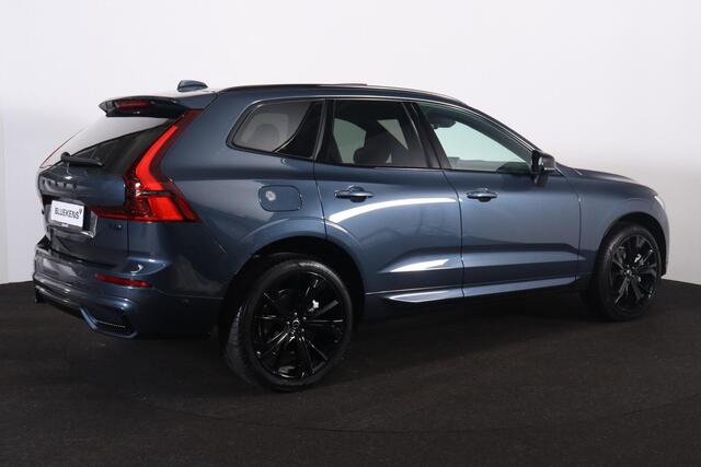Volvo XC60 T6 Recharge AWD Ultra Black Edition - Panorama/schuifdak - IntelliSafe Assist & Surround - 360º Camera - Harman/Kardon audio - Adaptieve LED koplampen - Verwarmde voorstoelen, stuur & achterbank - Parkeersensoren voor & achter - Elektr. bedienb. voorstoel