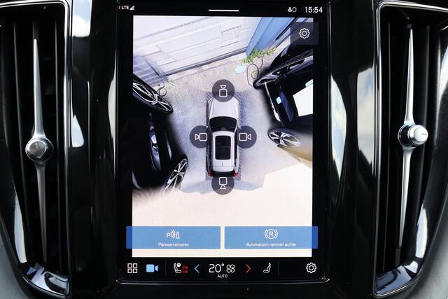 Volvo XC60 T6 Recharge AWD Plus Dark - LONG RANGE - Panorama/schuifdak - IntelliSafe Assist & Surround - 360º Camera - Harman/Kardon audio - Adaptieve LED koplampen - Verwarmde voorstoelen, stuur & achterbank - Parkeersensoren voor & achter - Elektr. bedienb. voorst