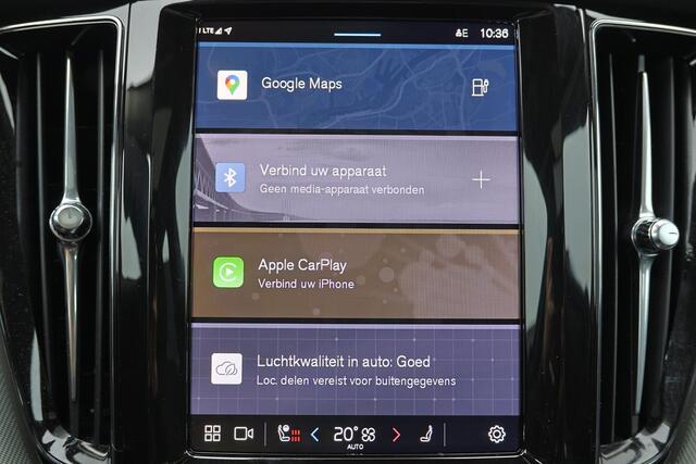 Volvo XC60 T6 Recharge AWD Plus Dark - Panorama/schuifdak - IntelliSafe Assist & Surround - 360º Camera - Verwarmde voorstoelen, stuur & achterbank - Parkeersensoren voor & achter - Elektr. bedienb. voorstoelen met geheugen - Draadloze tel. lader - Elektr. inklapbar